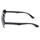 Hrinkar Grey Rectangular Sunglasses Styles Black Frame Glasses for Men & Women - HRS258