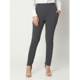 Smarty Pants Grey Cotton Straight Womens Formal Pants ( Pack of 1 ) - None