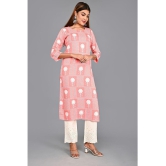 AMIRA'S INDIAN ETHNICWEAR - Peach Rayon Women's Stitched Salwar Suit ( ) - None