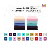 Beybee Multi-Colour Laminated Bed Protector Sheet ( Pack of 2 ) - Medium - upto 120 cm length