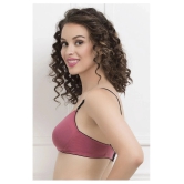 Clovia Cotton T-Shirt Bra - Pink - 34D