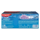 Colgate MaxFresh Toothpaste, Blue Gel Anticavity Paste with colling crystals for Super Fresh Breath, 300g, 150g X 2 (Peppermint Ice)