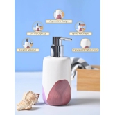 VON CASA Off White & Asymmetric Soap Dispenser - 360mL