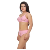 TCG Multi Color Cotton Lycra Bra & Panty Set - 38