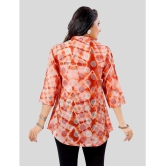 Meher Impex - Pink Silk Womens Shirt Style Top ( Pack of 1 ) - None