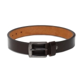 samtroh - Brown Leather Mens Casual Belt ( Pack of 1 ) - None