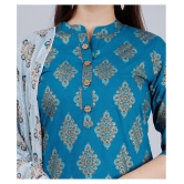 MAUKA Cotton Kurti With Sharara And Gharara - Stitched Suit Single - XXL