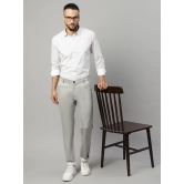 Rodamo  Men Grey Slim Fit Trousers