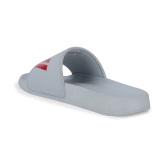 Campus Light Grey Mens Slide Flip Flop - None