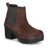 Ishransh - Brown Women's Ankle Length Boots - None