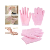 Hi-Lee Skin Care Spa Moisturizing Natural Oil and Vitamin Gel Gloves & Socks - Helps Repair Cracked Skin And Softens - Multi Color