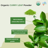 Native Pods Organic Curry Leave Powder - Curry Powder / Curry Leaves Powder - Kadi Patta Leave,kadi patta powder,Karuvepillai Powder