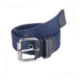 Zacharias - Blue Canvas Mens Casual Belt ( Pack of 1 ) - None