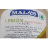 Malas Lemon Barley Water Cordial 750ml Pet Bottle