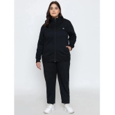 YHA Black Fleece Solid Tracksuit - Pack of 1 - None