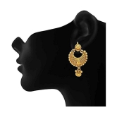 YouBella Golden Alloy Hanging Earrings