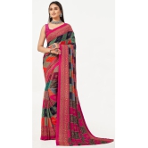 LEELAVATI - Multicolor Georgette Saree With Blouse Piece ( Pack of 1 ) - Multicolor