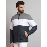 MXN Polyester Men''s Puffer Jacket - Grey ( Pack of 1 ) - None