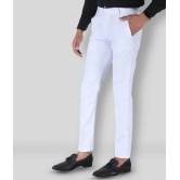 SREY - White Cotton Blend Slim Fit Mens Chinos (Pack of 2) - None