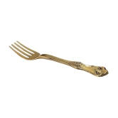 A & H ENTERPRISES - Brass Brass Table Fork ( Pack of 3 ) - Brass