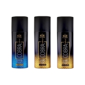 St. John Cobra Live 50ml*2 & Cool, Cobra Deodorant Spray for Men 50 ml ( Pack of 3 )