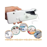 1PC White Color Rectangle Hand-held Portable Multi-functional Electric Mini Sewing Machine