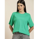 Dillinger - Green Cotton Loose Fit Womens T-Shirt ( Pack of 1 ) - None