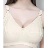 Elina - Beige Cotton Non - Padded Womens Everyday Bra ( Pack of 1 ) - None