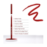 Colors Queen - Red Matte Kajal 1 g Pencil ( Pack of 1 )