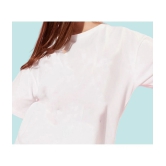 PPTHEFASHIONHUB White Cotton Blend Womens T-Shirt ( Pack of 1 ) - None