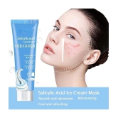 Salicylic Ultra Cleansing Ice Cream Mask Acne Fades Moisturizing Mask Blackheads Remover (Pack of 1)