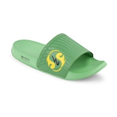 Campus - Green Mens Slide Flip Flop - None