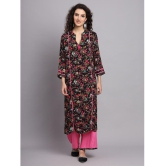 Tissu - Black Straight Rayon Women''s Stitched Salwar Suit ( Pack of 1 ) - None