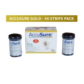 AccuSure Gold 50 Strips Pack only(Pack of 1x50)