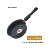 LAZYWINDOW Baby Sauce Pan Grey Hard Anodised Non-Stick Cookware Sets ( Set of 1 )