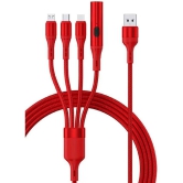 Life Like Red 5 A Multi Pin Cable 1.2 Meter - Red