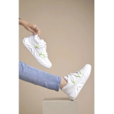 Shoetopia White Womens Sneakers - None