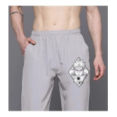 AKTIF Grey Lycra Mens Joggers ( Pack of 1 ) - None