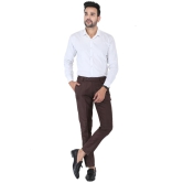 SREY - Coffee Polycotton Slim - Fit Men's Trousers ( Pack of 2 ) - None