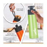 Milton Atlantis 900 Thermosteel Insulated Water Bottle, 750 ml, Green | Hot and Cold | Leak Proof | Office Bottle | Sports | Home | Kitchen | Hiking | Treking | Travel | Easy To Carry | Rust