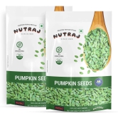 Nutraj Pumpkin Seeds (Kaddu Seeds) 200gm 200g (Pack of 2)