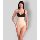 Swee - Beige Nylon Womens Shapewear ( Pack of 1 ) - 2XL