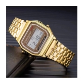 acnos Gold Stainless Steel Analog Mens Watch