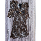 A 2 Z STAR CITY Tiger Print Dress