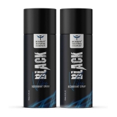 Bombay Shaving Company - Black Vibe Deodorant Spray for Unisex 300 ml ( Pack of 2 )