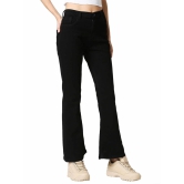 Black Women Bootcut Denim Jeans-M