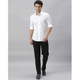 liferoads - White 100% Cotton Slim Fit Men's Casual Shirt ( Pack of 1 ) - None