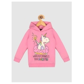 Lazy Shark Girls Printed Pink Sweatshirts - None