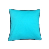 Hugs'n'Rugs Single Cotton Green Cushion Cover (40 x 40 cm) 16 x 16 - Multi