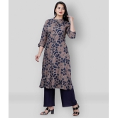 MAUKA - Grey A-line Rayon Women's Stitched Salwar Suit ( Pack of 1 ) - None